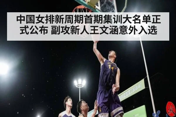 中国女排新周期首期集训大名单正式公布 副攻新人王文涵意外入选