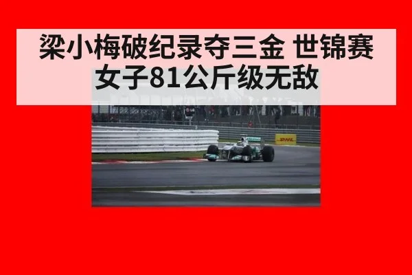 梁小梅破纪录夺三金 世锦赛女子81公斤级无敌